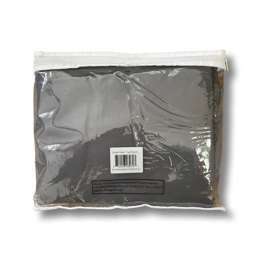 Bare Home Microfiber Duvet Cover & Sham Set Twin/Twin XL